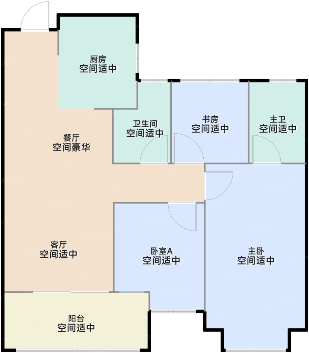 光合跃城C1户型