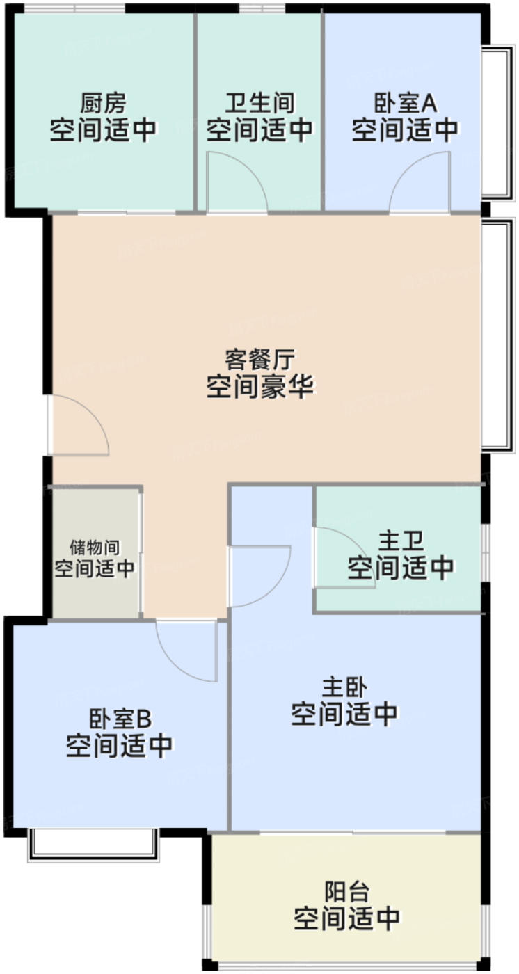 C2户型（2号601）