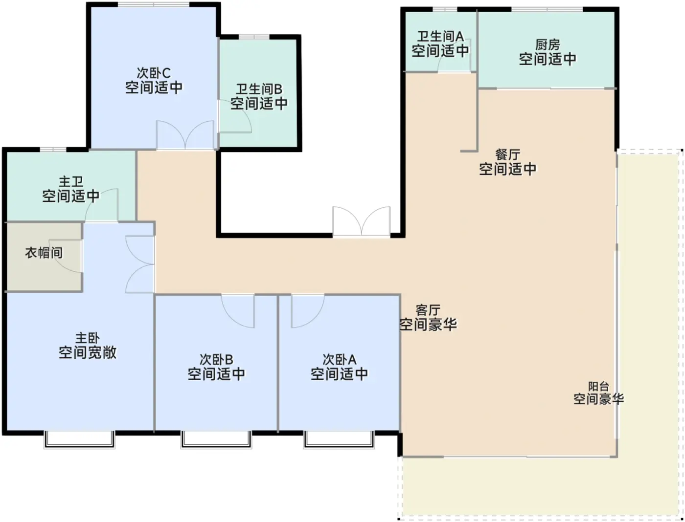 220㎡花园洋房